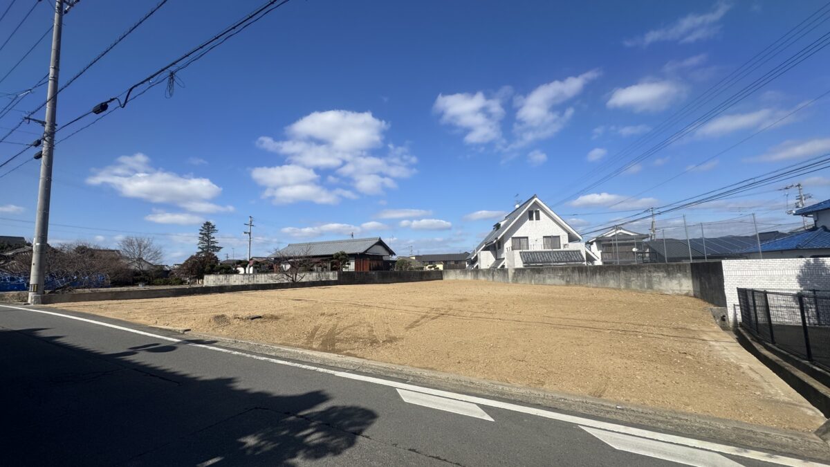 松山市　上野町　売り土地